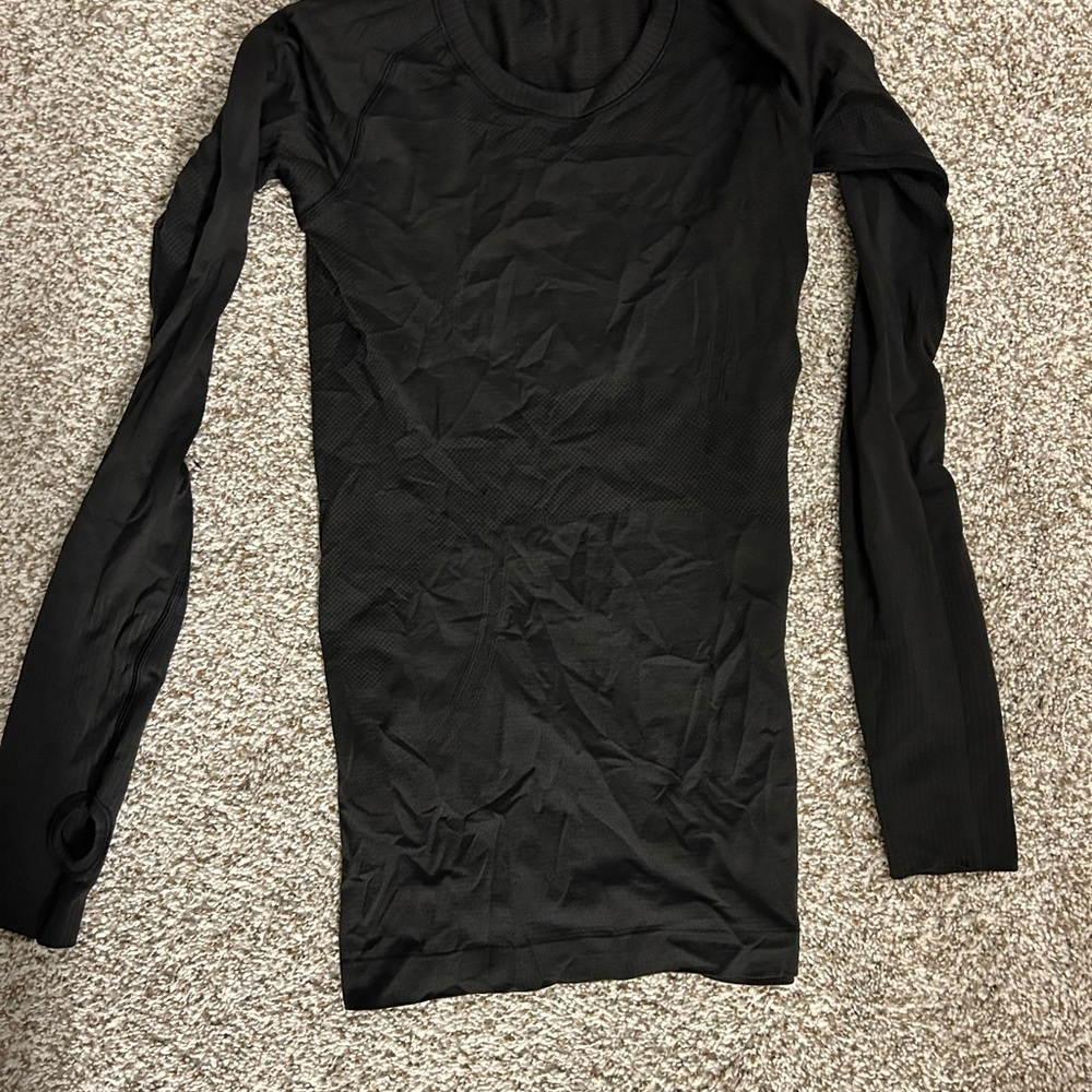 Black Long Sleeve Women's Top